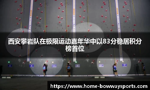 西安攀岩队在极限运动嘉年华中以83分稳居积分榜首位
